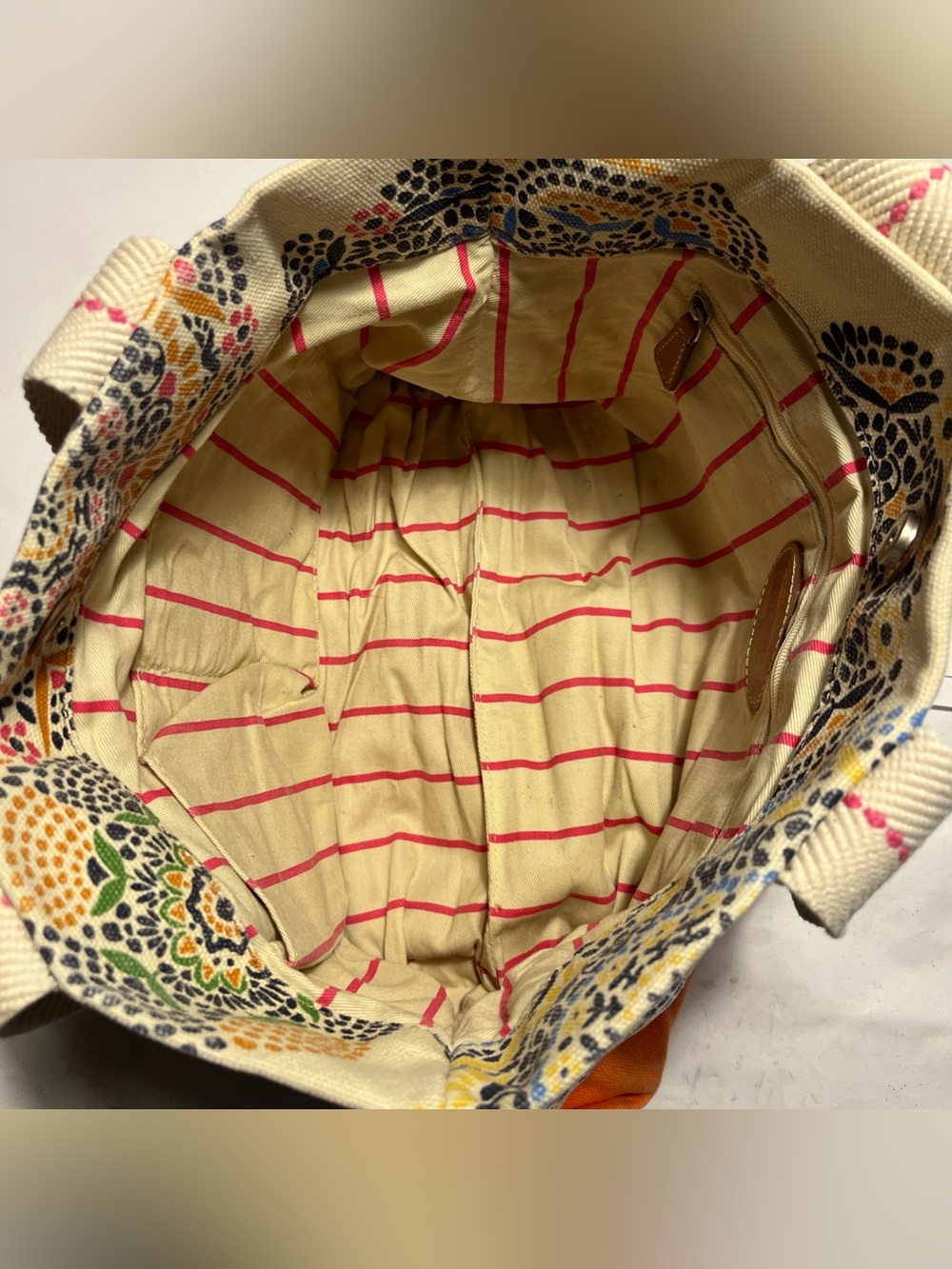Large Fossil LOT Purse Wallet Floral Crossbody Shoulder Bag Boho Leather Canvas - Picture 7 of 16